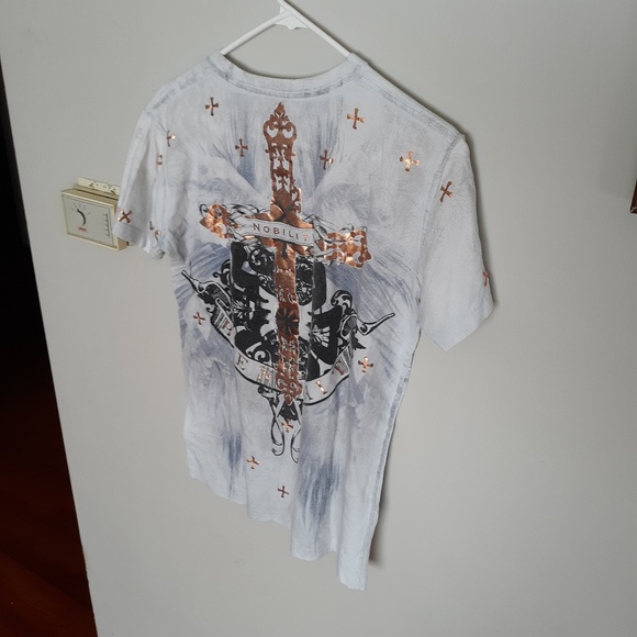 White Nobility Graphic Tee Medium - Picture 3 of 6